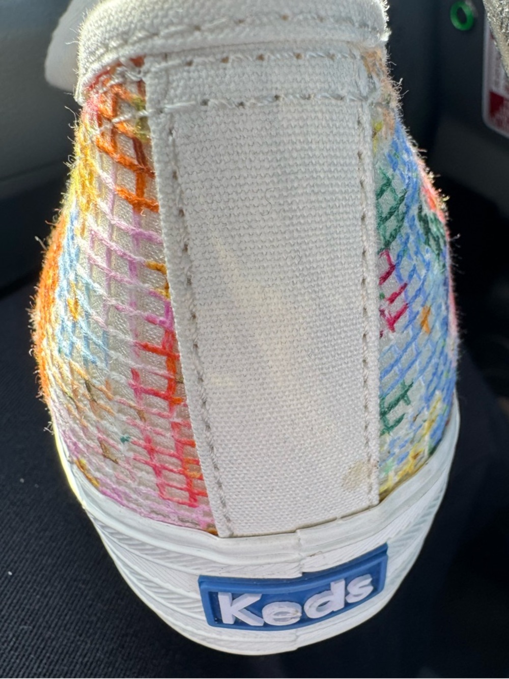 Keds Multicolor Mesh Sneakers Women’s Size 10 LowTopLace-Up Lifestyle Streetwear - Picture 3 of 9